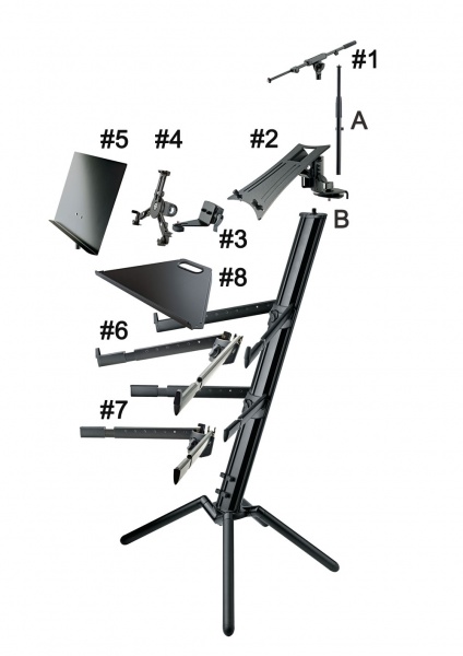 Discover the world of the keyboard stand Spider Pro Konig Meyer