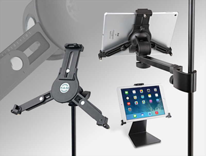 Overview of all K&M iPad & tablet holders - König & Meyer
