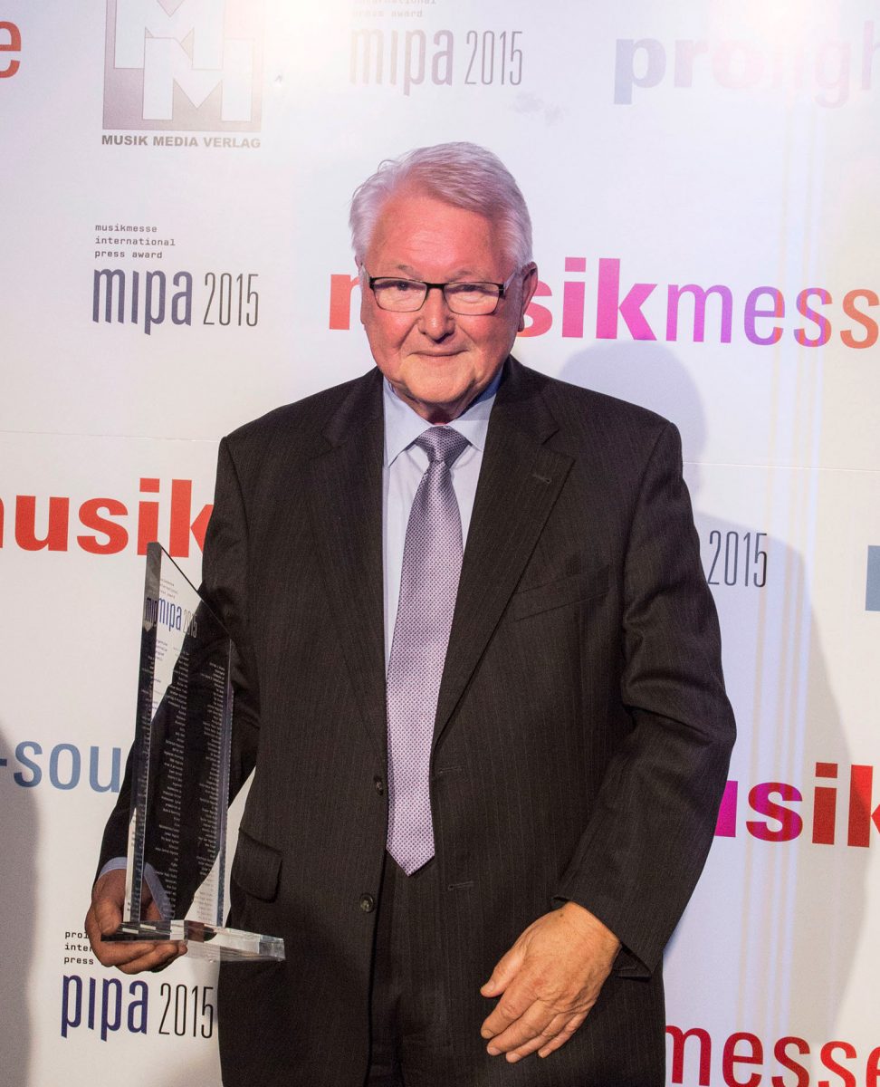 Martin König Senior I Aufnahme mit Award