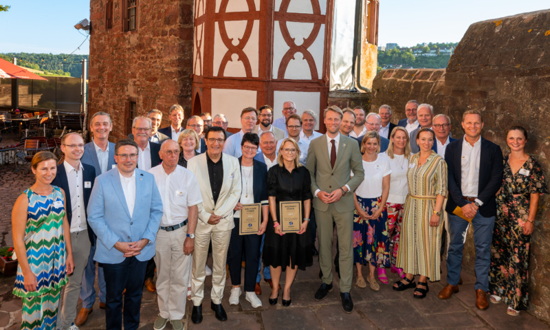 Foto der Wertheimer Weltmarktführer auf der Wertheimer Burg
