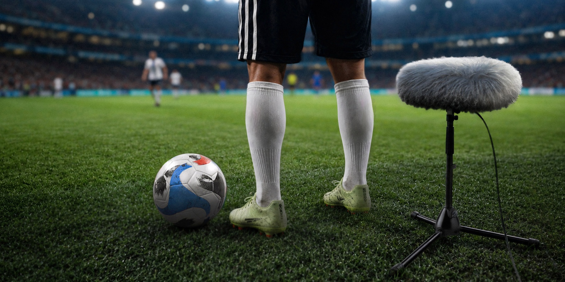 Mit dabei, wenn Fußball Geschichte schreibt