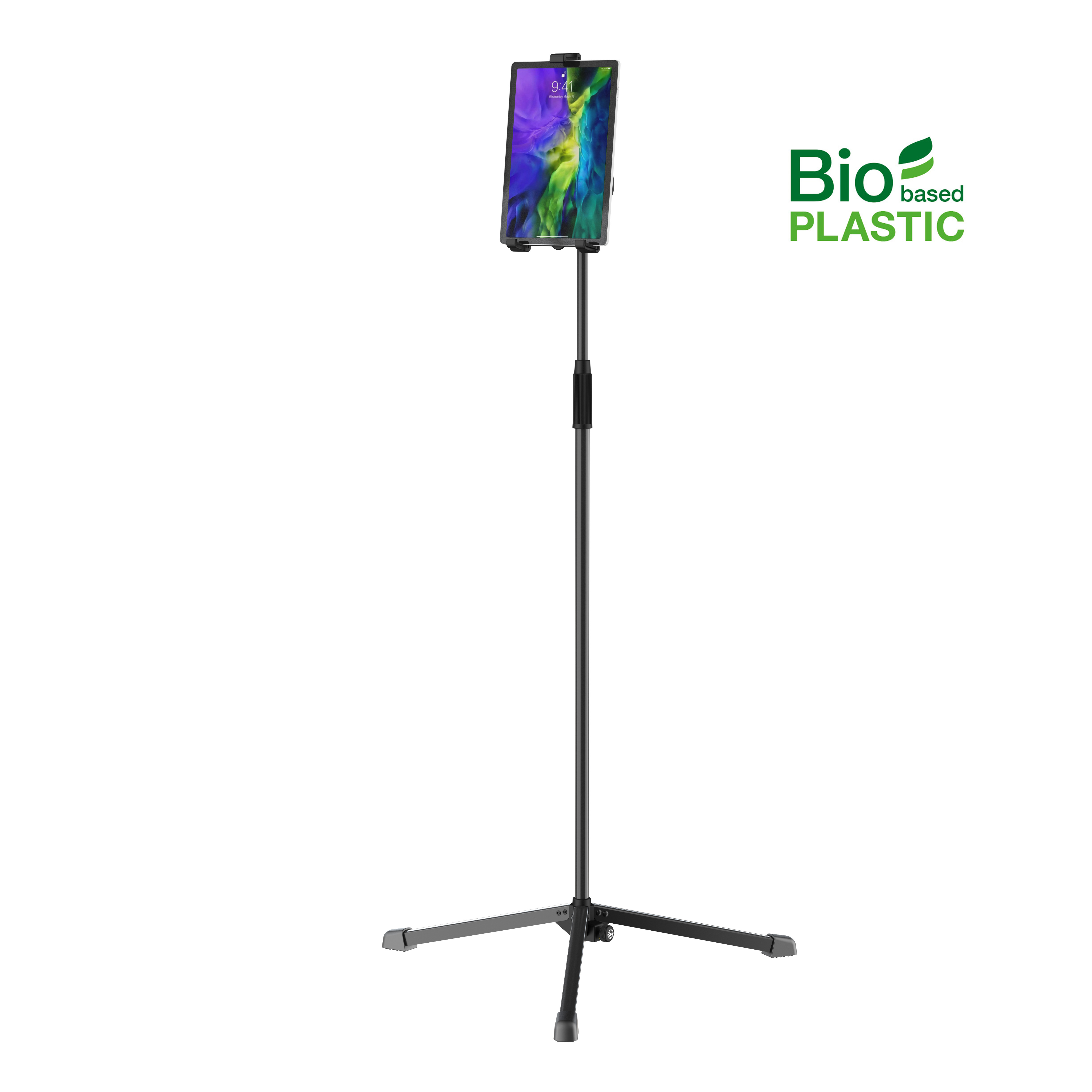 K&M 19789 Tablet PC stand with boom arm »Biobased« « Accessoire
