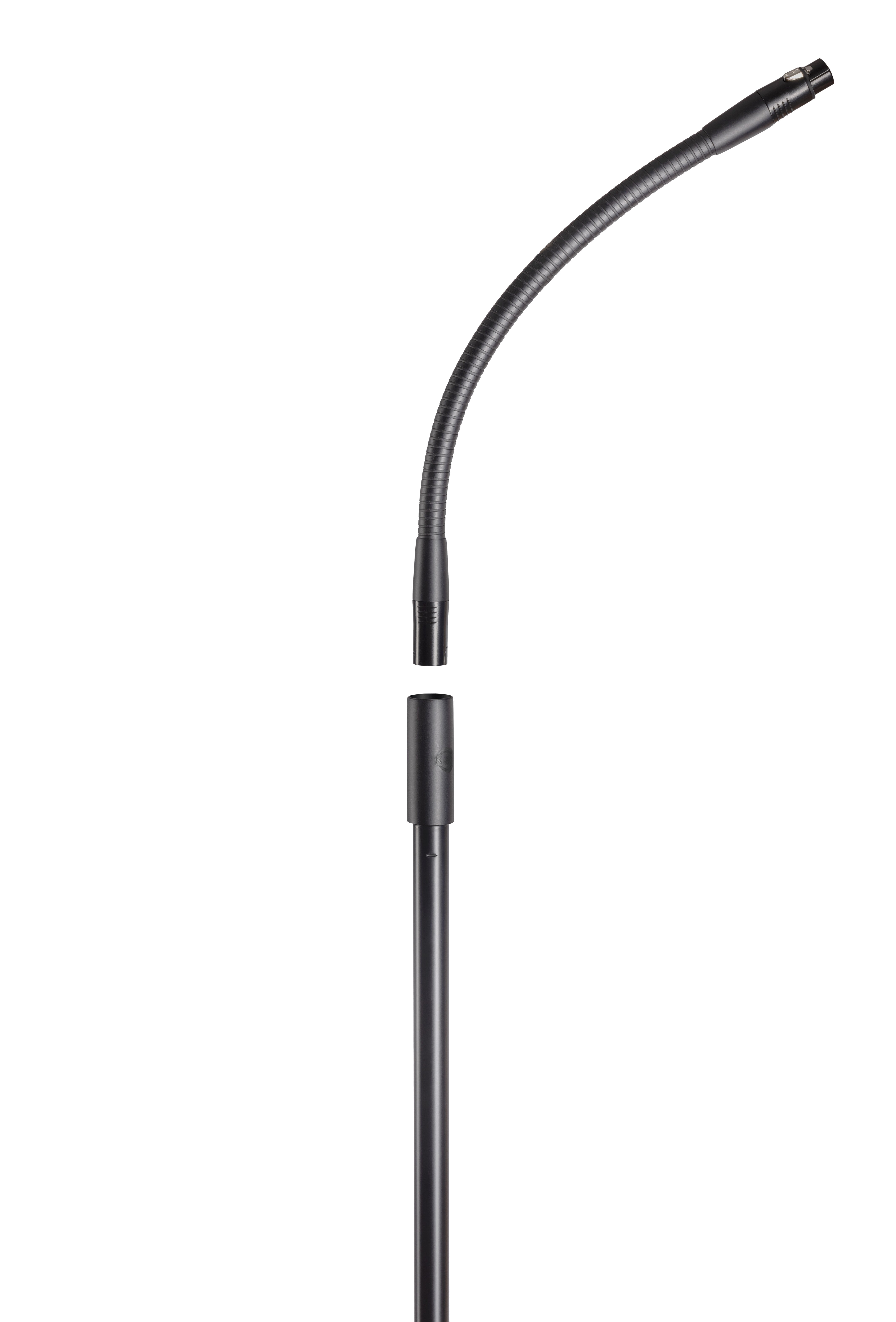 XLR-Mikrofonstativ mit Schwanenhals