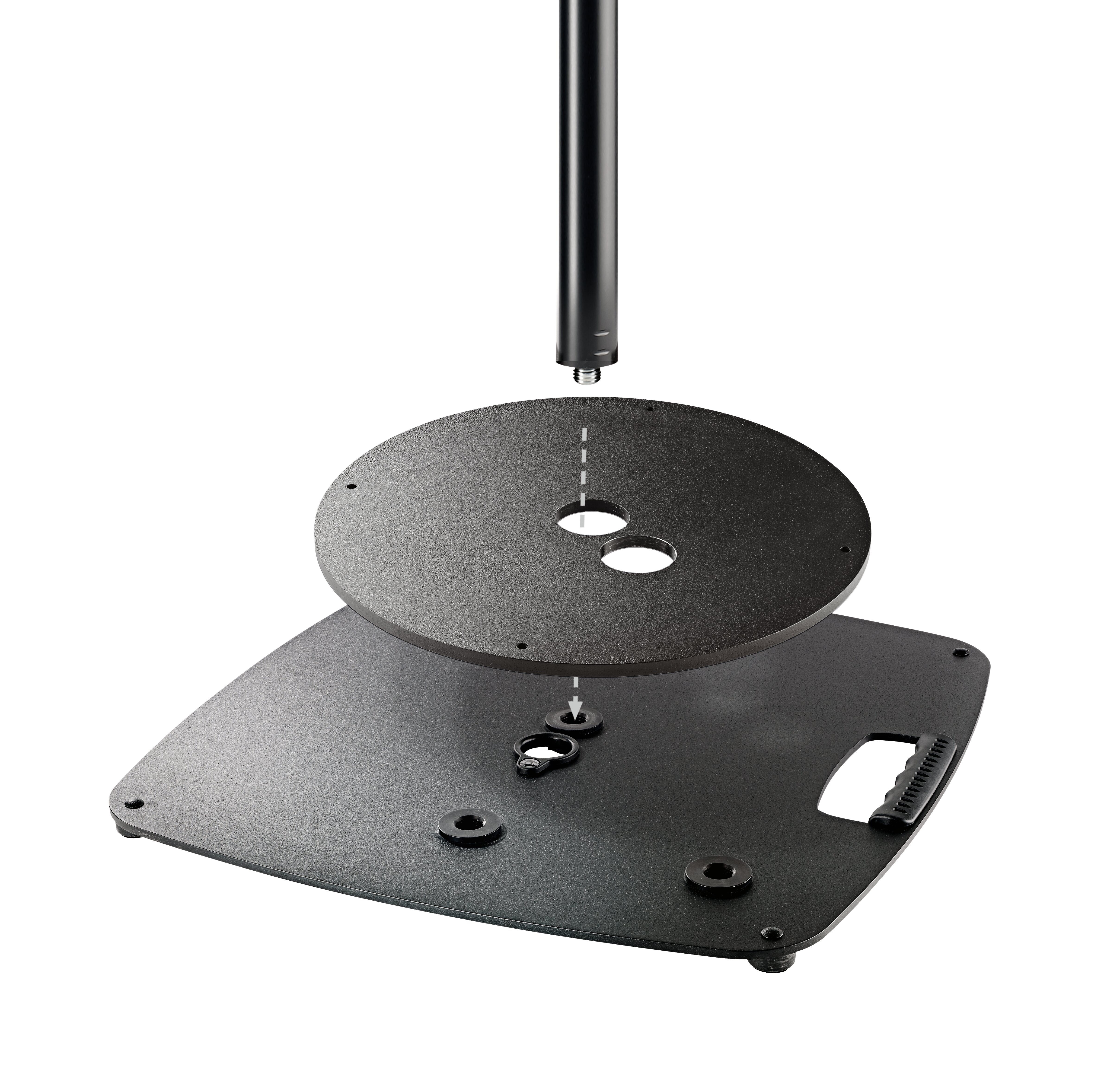 Additional weight for base plates