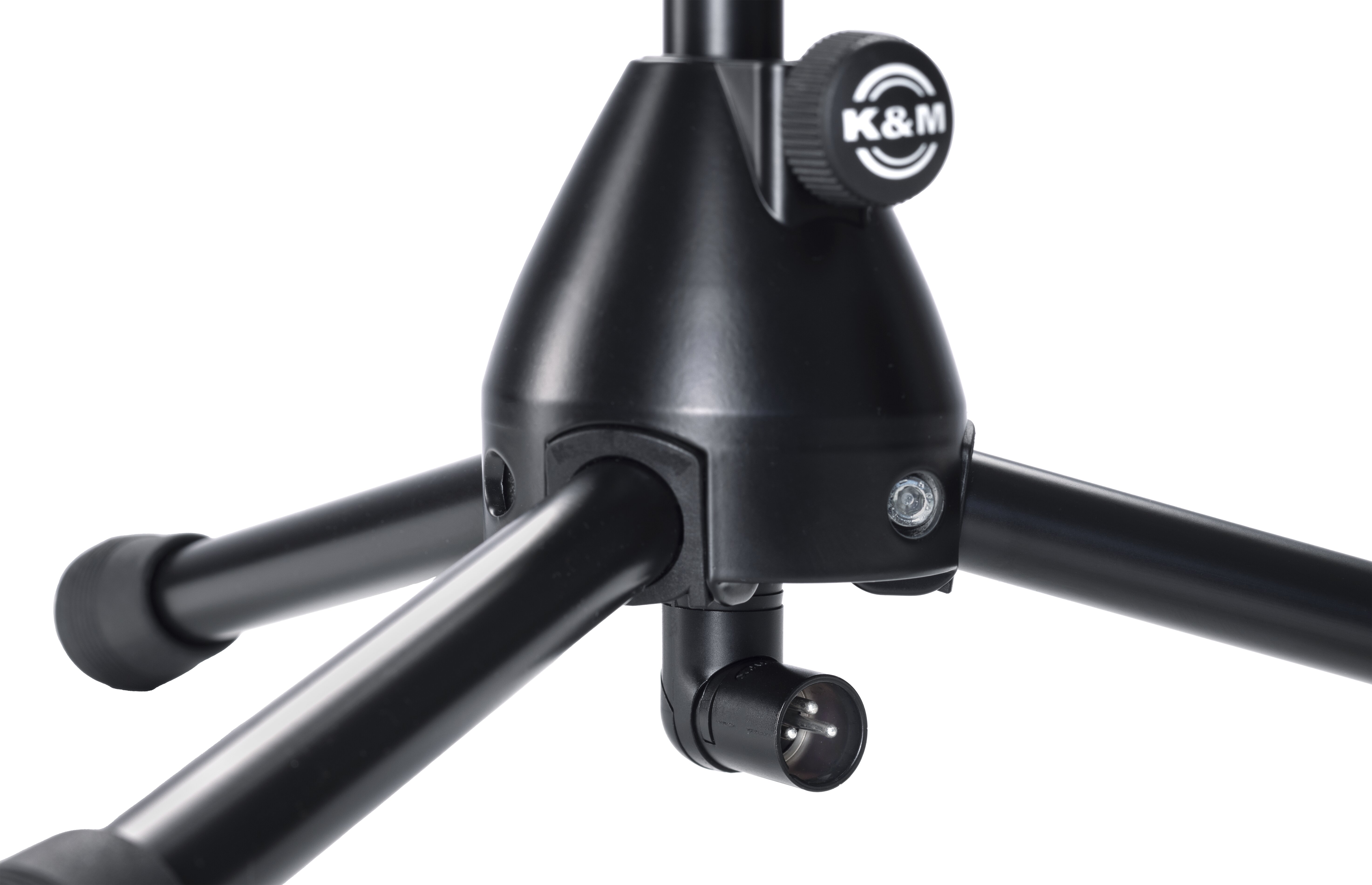 XLR-Mikrofonstativ mit Schwanenhals
