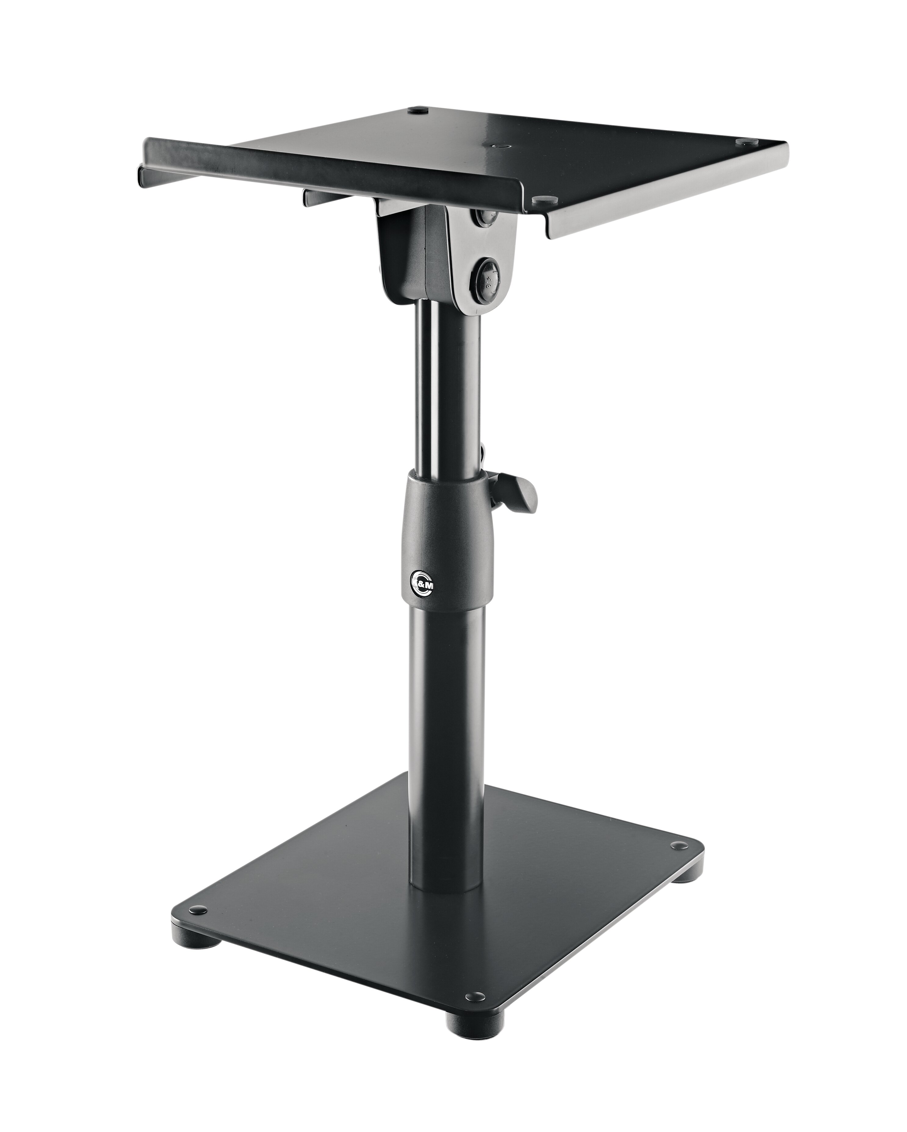 Tiltable desktop monitor stand