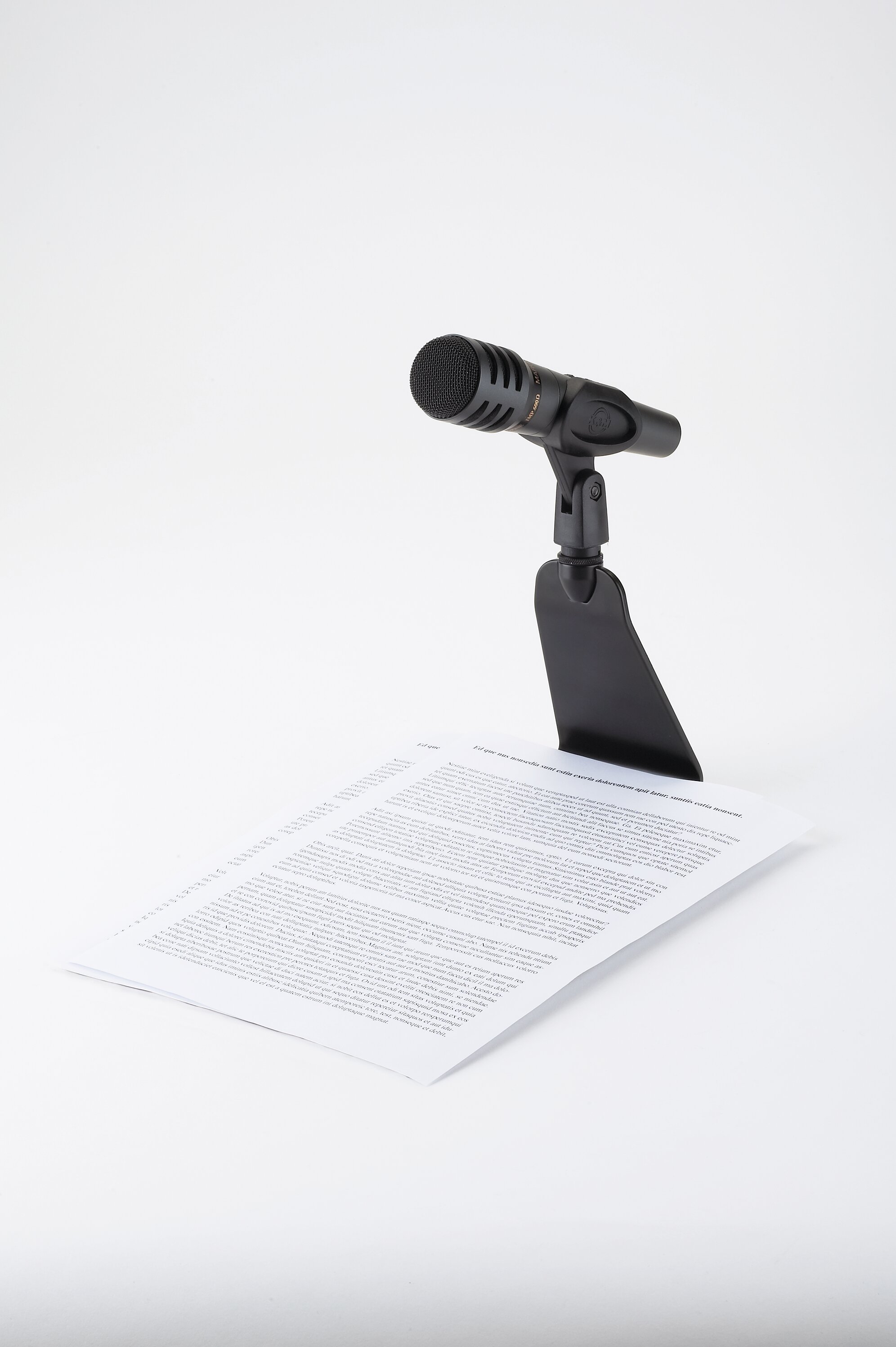 Design table microphone stand