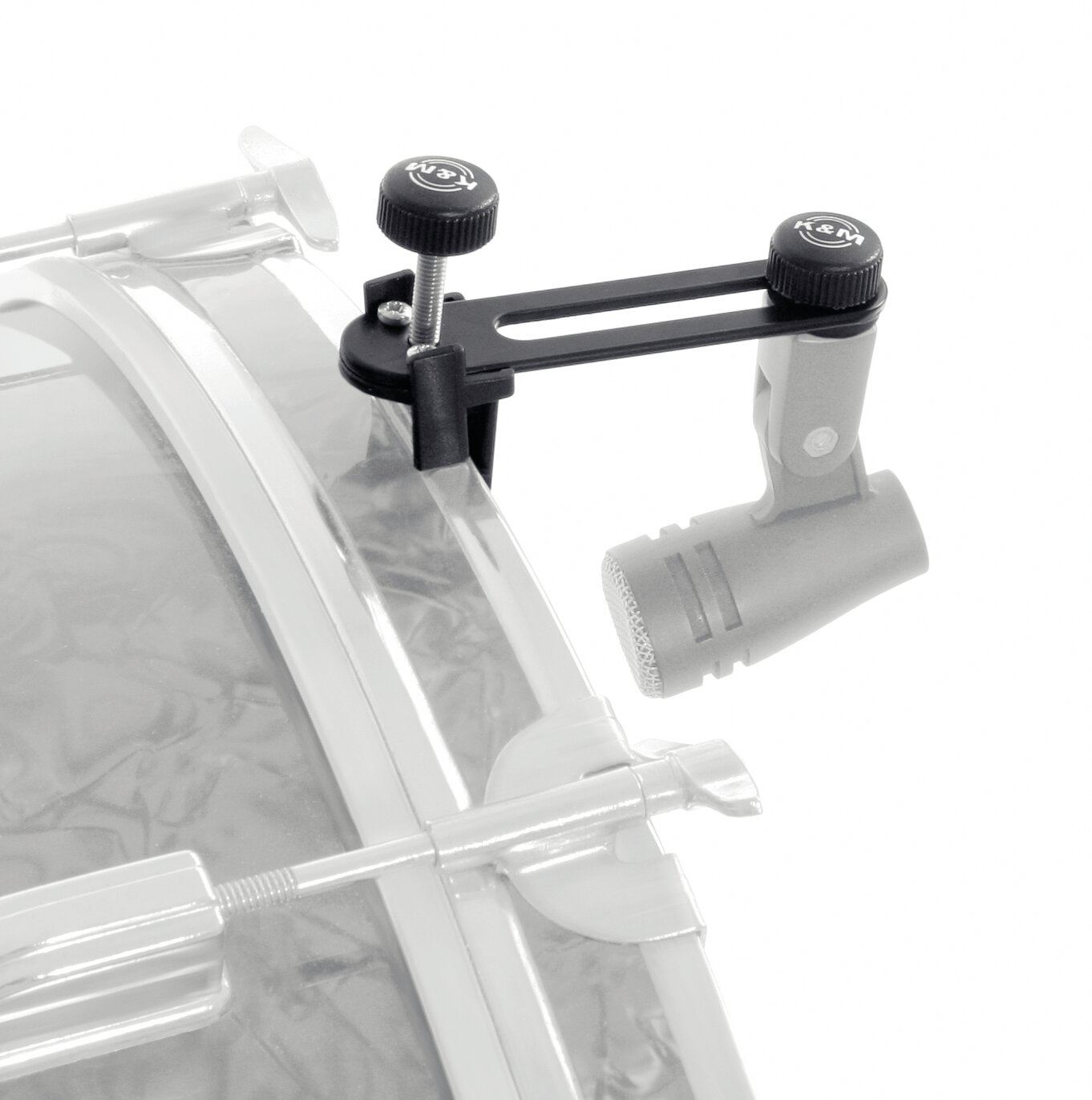 Microphone holder for drums