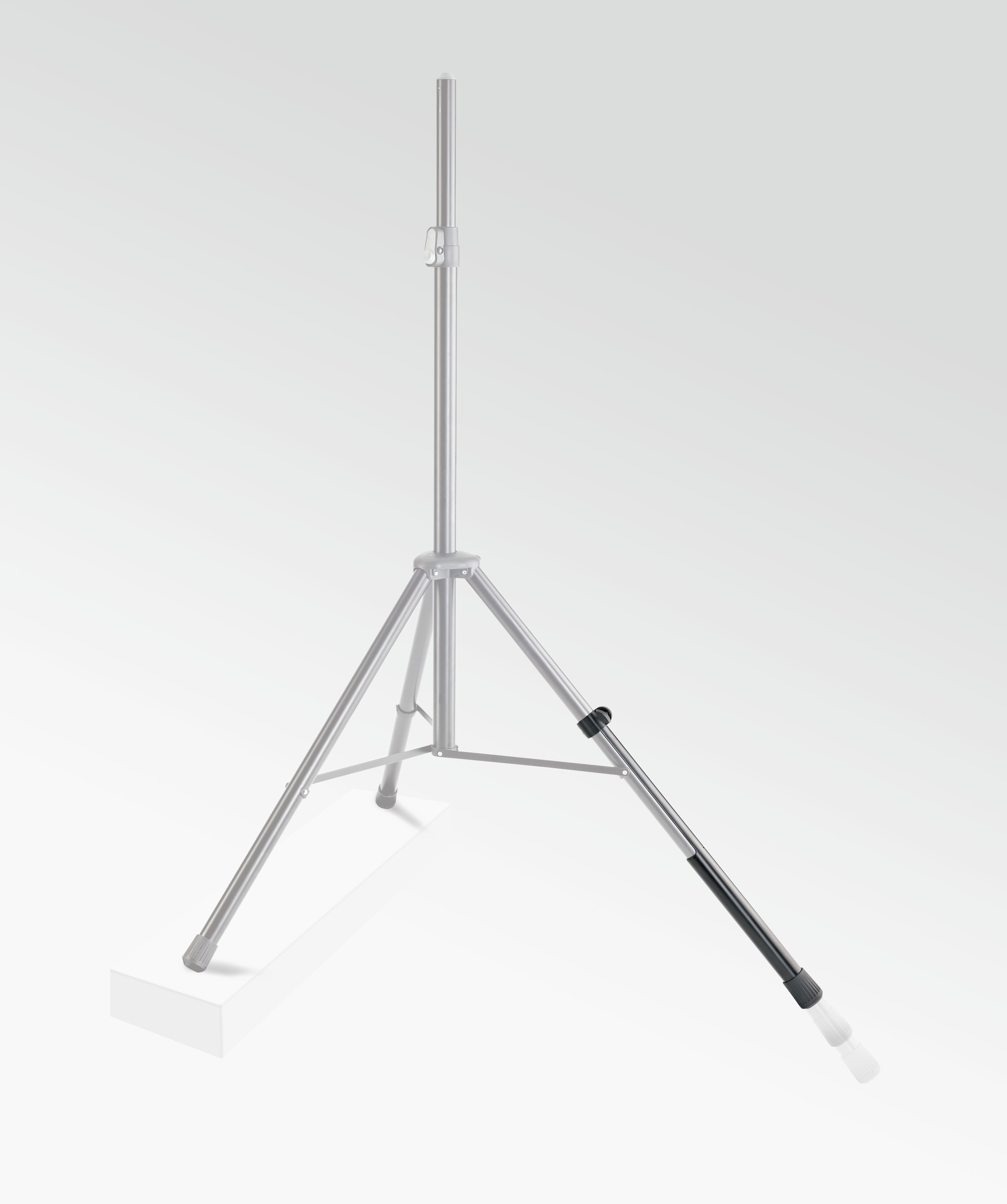 Leveling leg for speaker stand