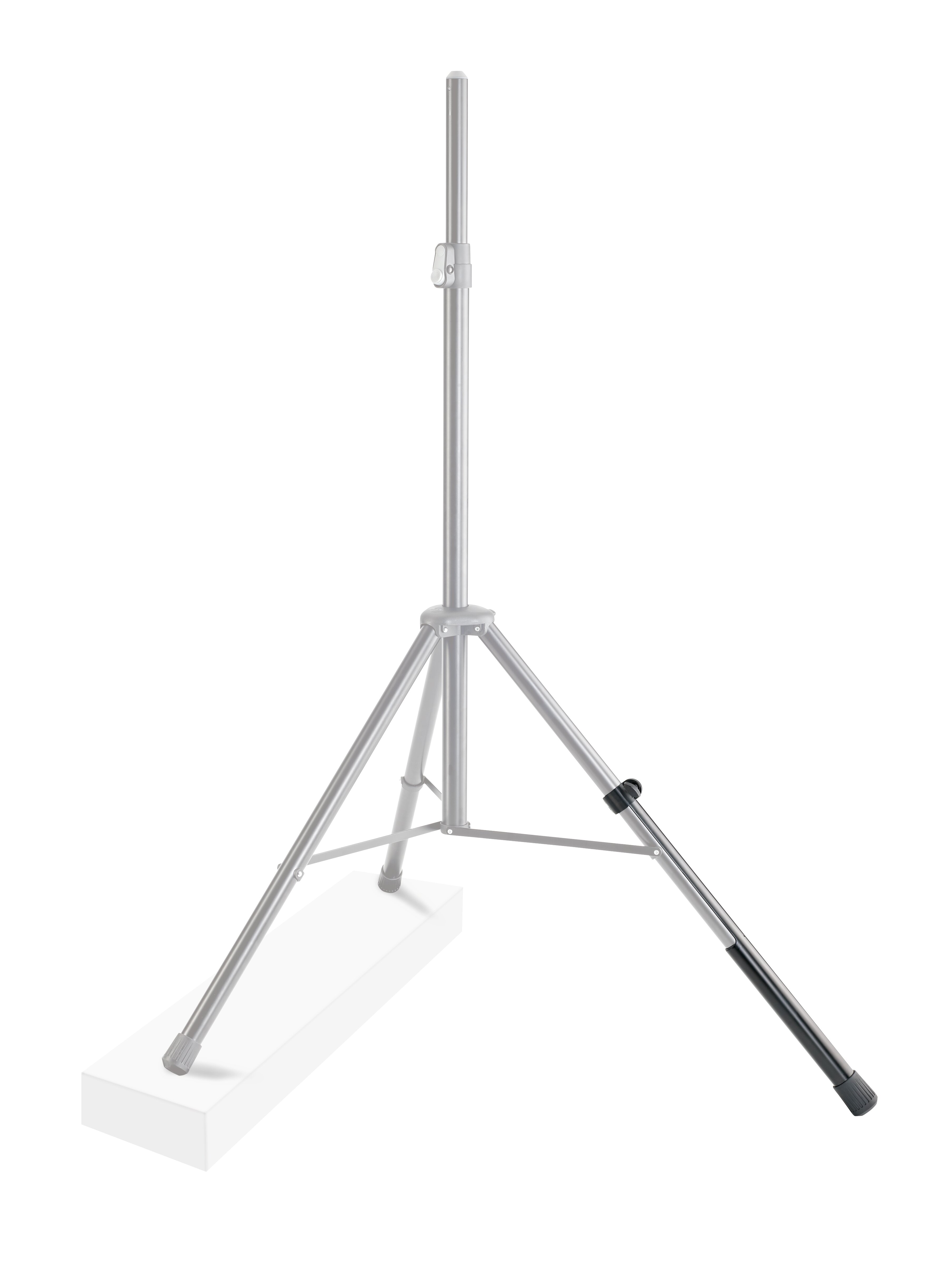 Leveling leg for speaker stand
