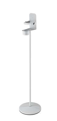 Disinfectant stand with bracket