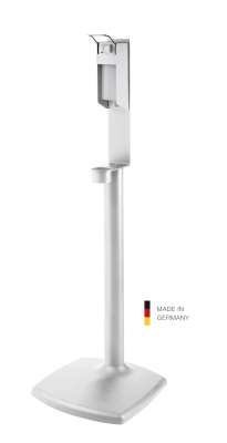 Disinfectant column stand including dispenser
