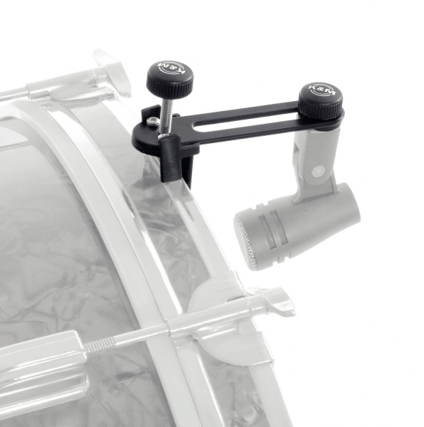 Microphone holder for drums